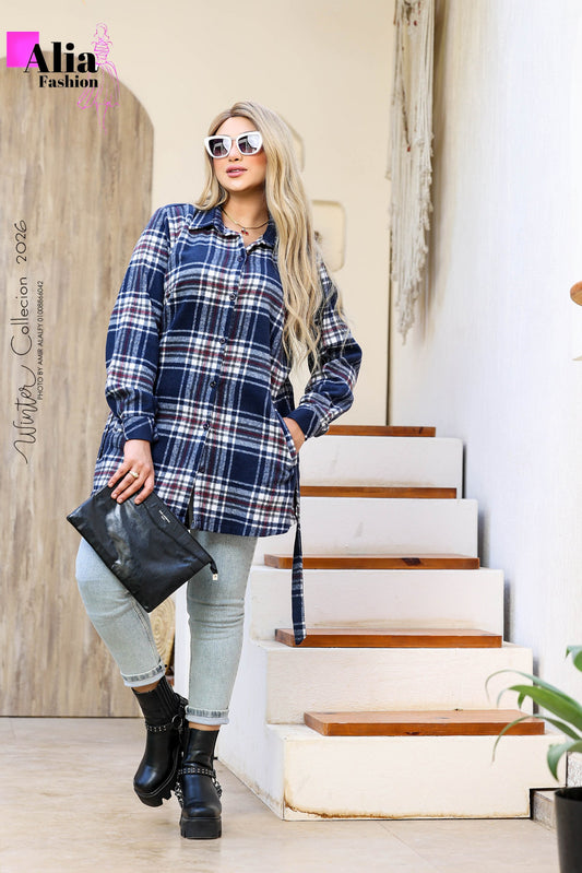 شميز كارو كحلى