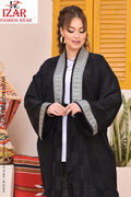 قفطان اسود ب فضى